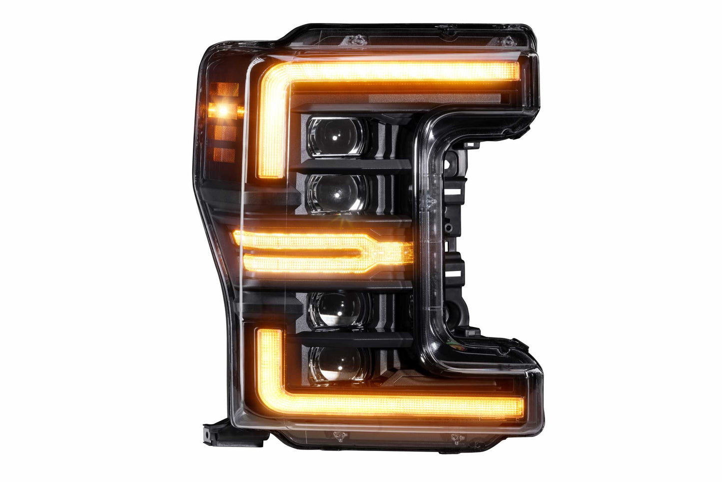 Morimoto XB LED Headlights – Ford Super Duty (2017–2019) | Amber DRL | Set