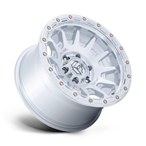 REVOLT 20X9 Fuel Wheel – High Gloss Silver Machined | 6x135 Bolt Pattern +1 Offset