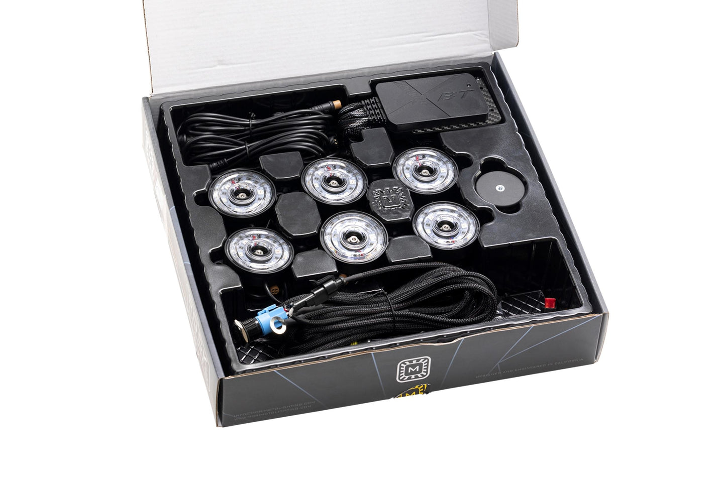 Morimoto XRL25 Rock Light Kit – RGB LED – 6 Pack