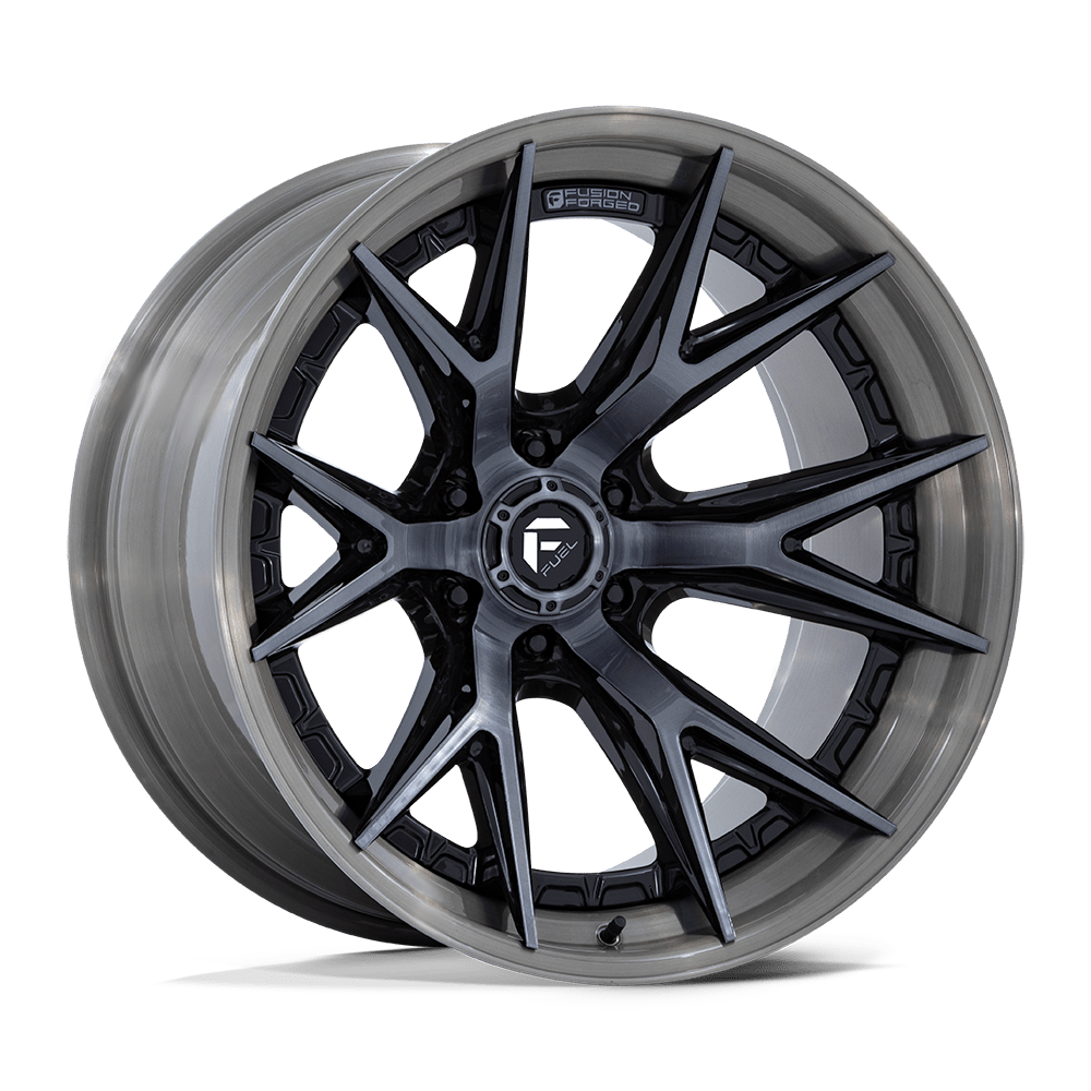Fuel Catalyst FC402BT Wheel – 20x9 | 6x135 Bolt Pattern | +1 Offset | Gloss Black with Brushed Dark Tint
