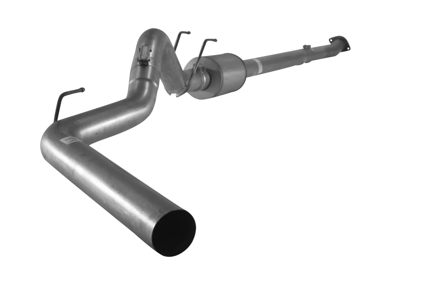 GDP Downpipe Back Exhaust - Single (2011-2019 Ford 6.7L F350/F450/F550 Powerstroke - CAB & CHASSIS) Exhaust GDP Tuning