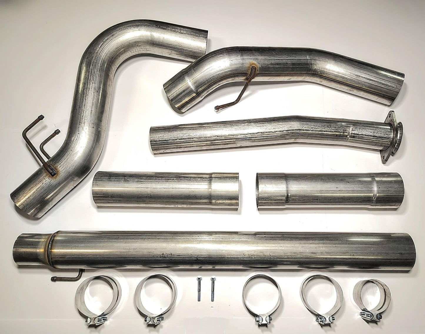 GDP Downpipe Back Exhaust - Single (2011-2024 Ford 6.7L F250/F350 Powerstroke) Exhaust GDP Tuning