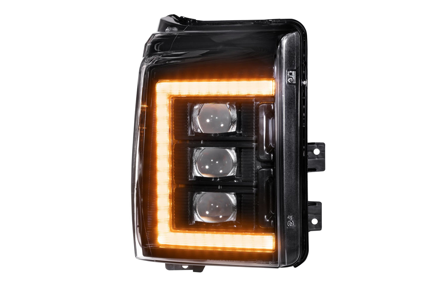 Morimoto XB LED Headlights – Ford Super Duty (2011–2016) | Amber DRL | Set