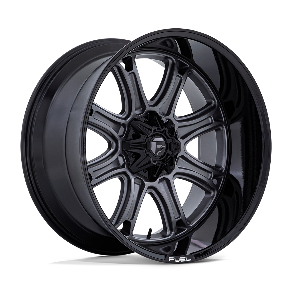 Fuel DARKSTAR 20x10 8x180 -18 Offset | Matte Black & Gloss Black