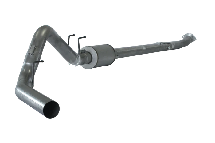 2011-2019 Powerstroke 4" Downpipe Back Single Exhaust w/ Muffler (FLO 852NB)
