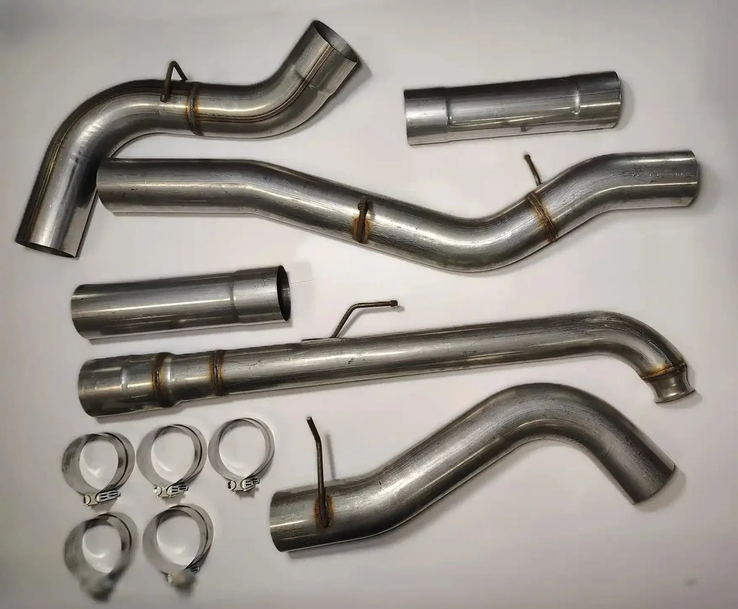 GDP Downpipe Back Exhaust - Single (2001-2007 GM 2500/3500 6.6L Duramax LB7/LLY/LBZ) Exhaust GDP Tuning 5" No Muffler