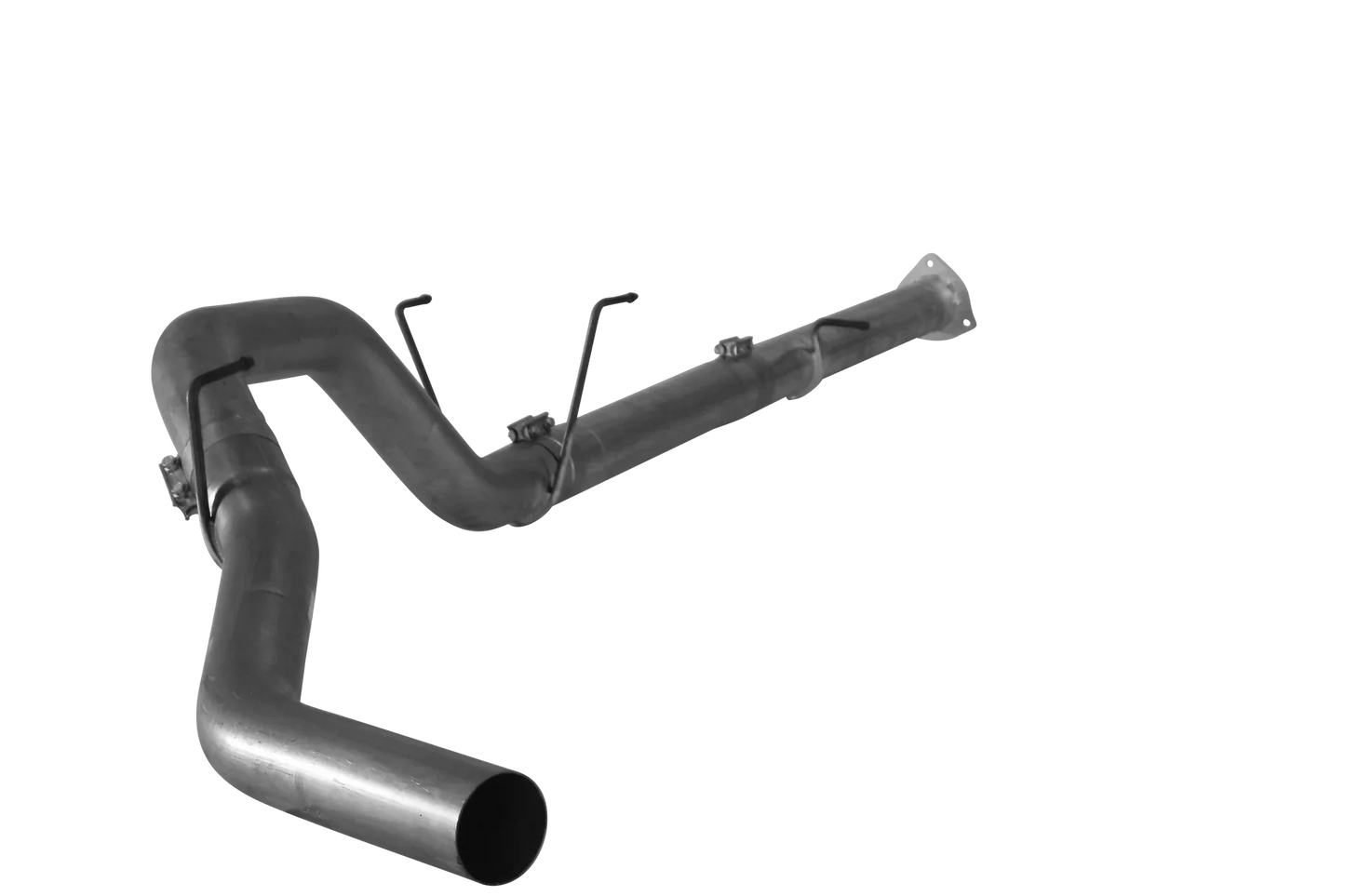 Downpipe Back Exhaust - Single (2013-2018 Dodge 2500/3500 6.7L Cummins) Exhaust GDP Tuning 4" No Muffler