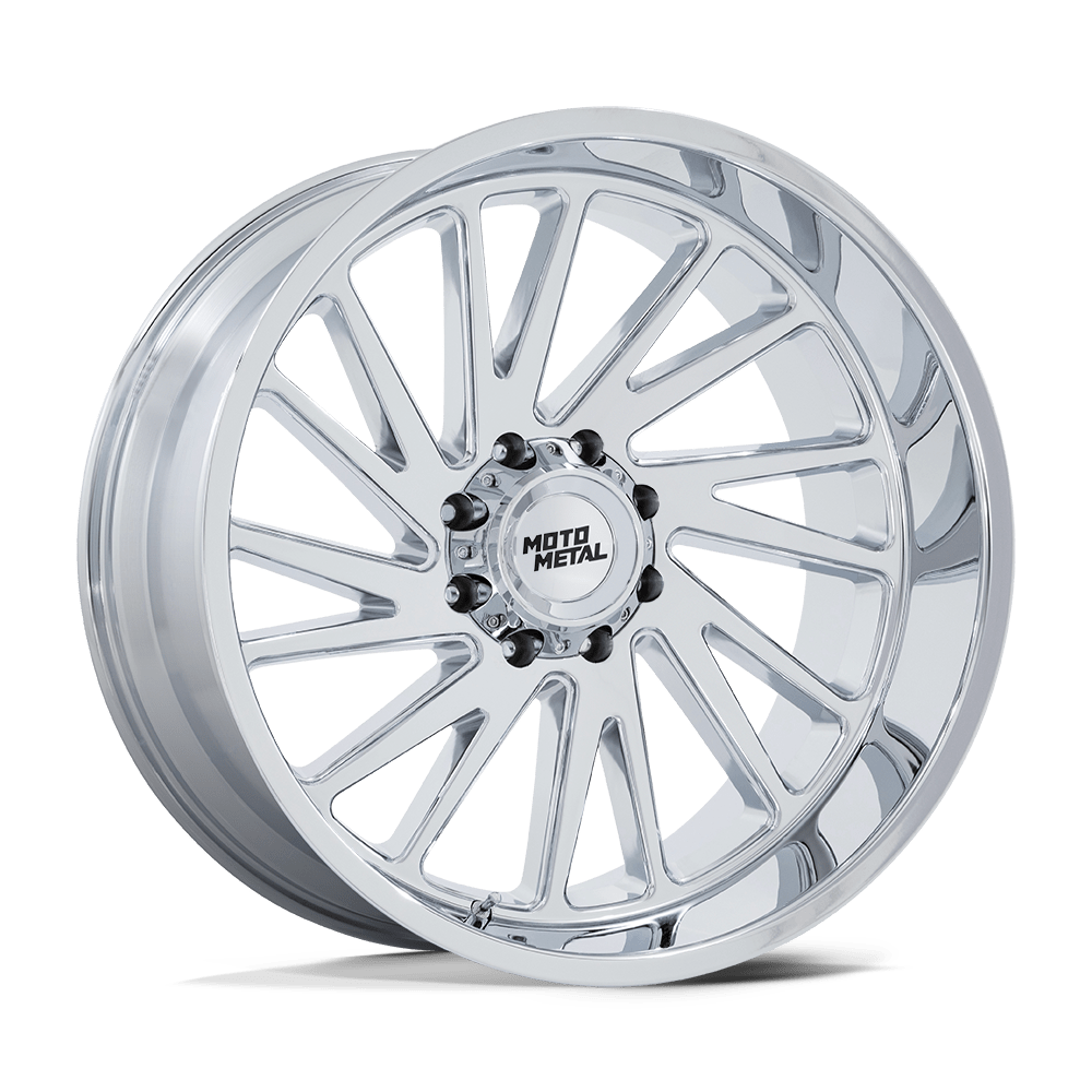 Moto Metal Combat Wheel – 24x12 | 8x6.5 Bolt Pattern | -44 Offset | Chrome Finish
