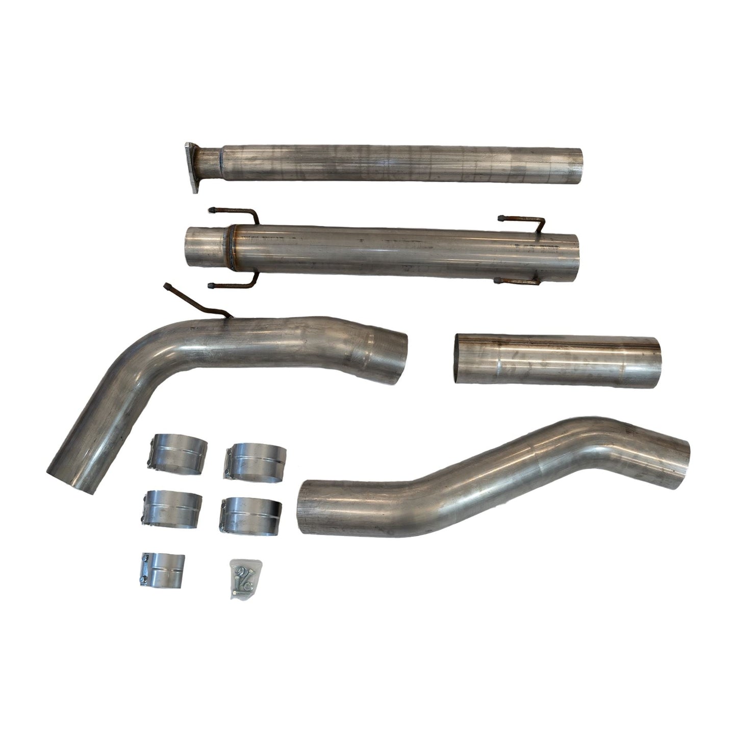 GDP Downpipe Back Exhaust - Single (2016-2019 Nissan Titan Cummins 5.0L) Exhaust GDP Tuning