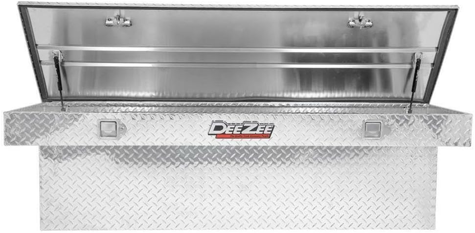 Dee Zee Red Label Deep Crossover Tool Box – Brite Aluminum Part #: DEE-8170D