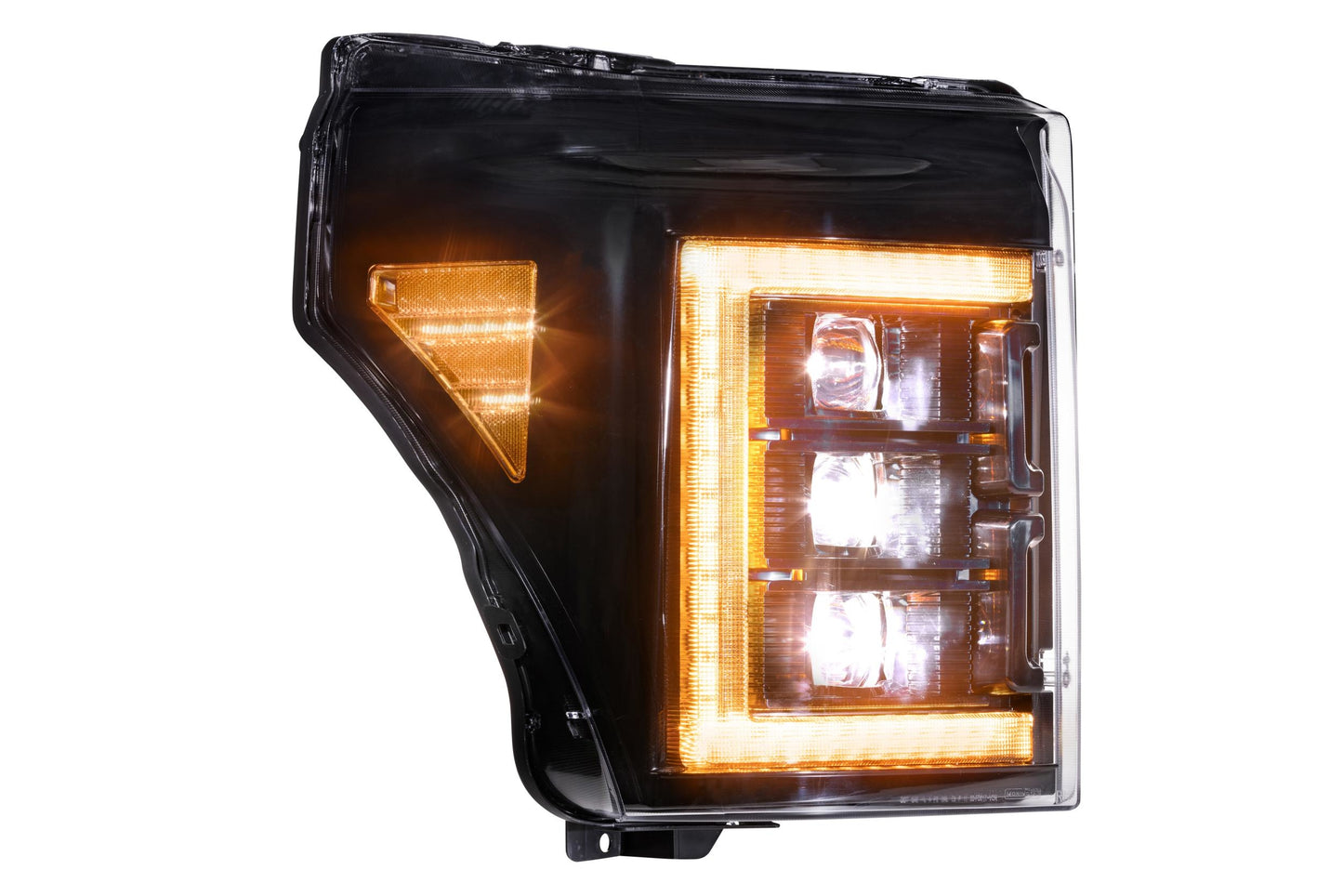 Morimoto XB LED Headlights – Ford Super Duty (2011–2016) | Amber DRL | Set