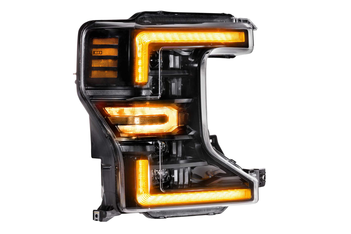 Morimoto XB LED Headlights – Ford Super Duty (2020–2022) | Amber DRL | Set