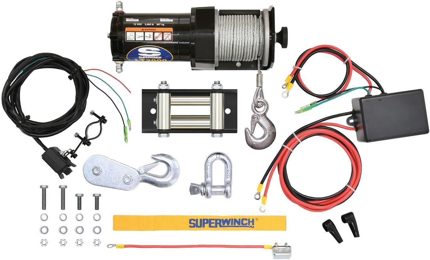 Winch 2000 lb Capacity