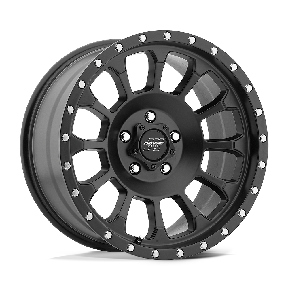 Pro Comp Rockwell Wheel – 18x9 | 6x135 Bolt Pattern | 0 Offset | Satin Black