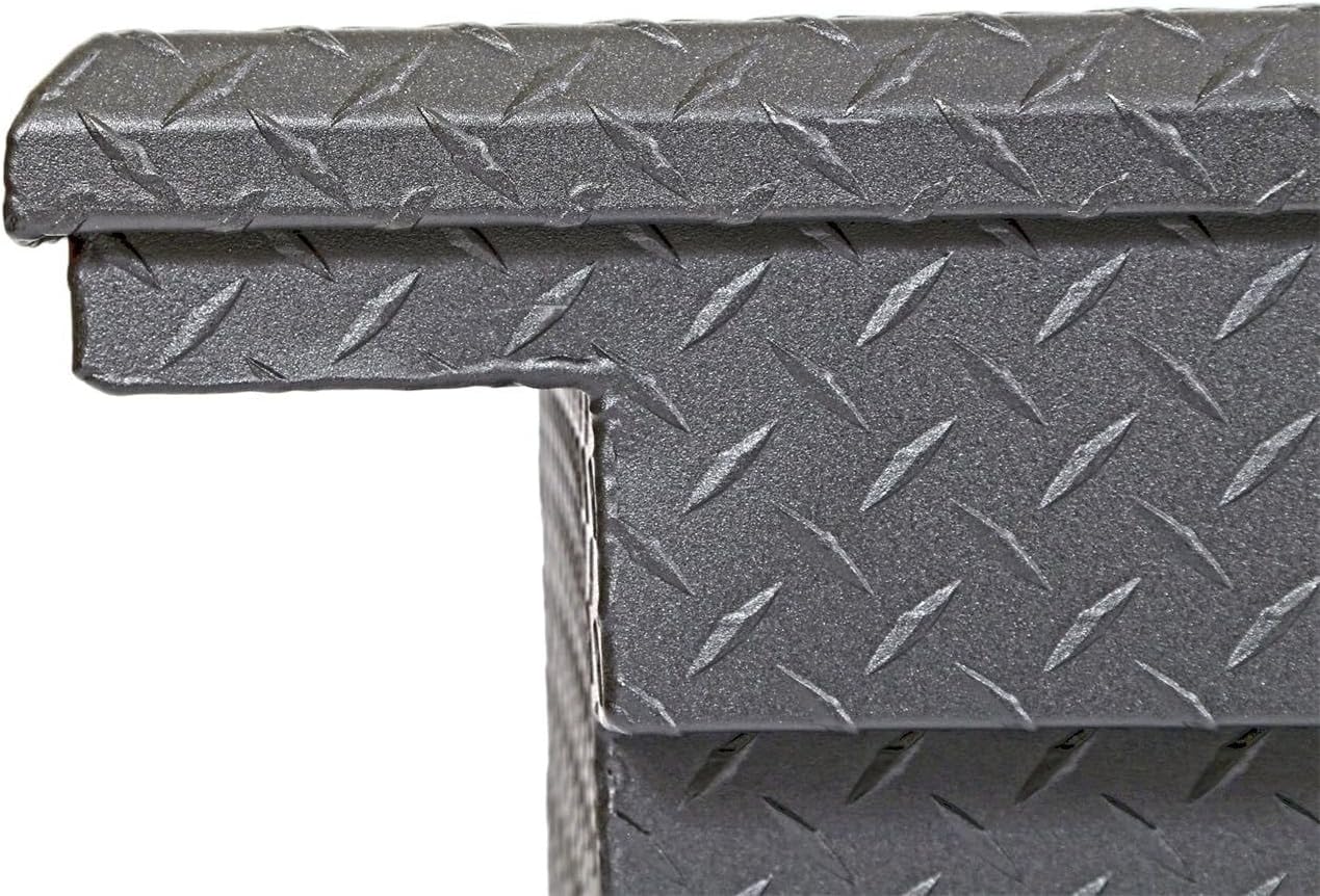 Dee Zee Red Label Low Profile Crossover Tool Box – Textured Black Aluminum Part #: DEE-8170LTB