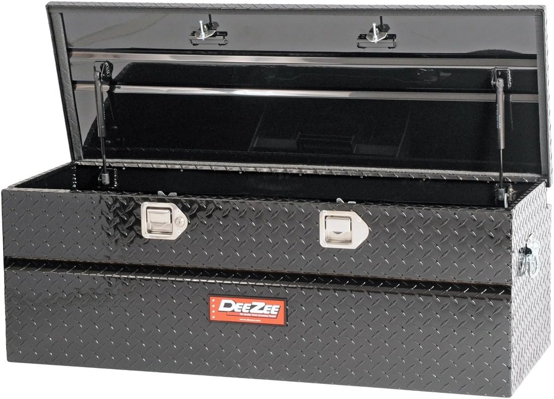Dee Zee Red Label 46" Chest Tool Box – Black Aluminum SKU: DEE-8546B