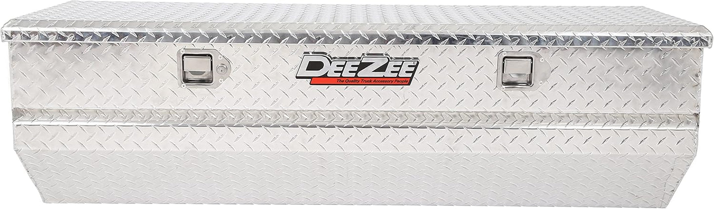 Dee Zee Red Label 56" Slanted Chest Tool Box – Brite Aluminum SKU: DEE-8556