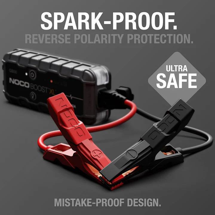 NOCO Boost XL GB50 1500-Amp Portable Lithium Jump Starter | For 12V Batteries