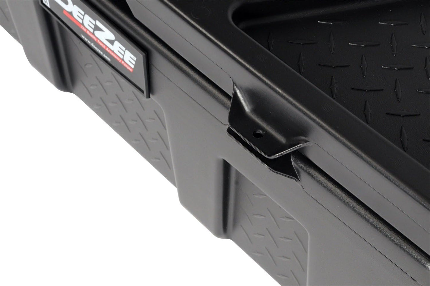 Dee Zee Small Poly Chest – Black Plastic Toolbox (35" L x 14" W x 13" H) Part #: DEE-6535P