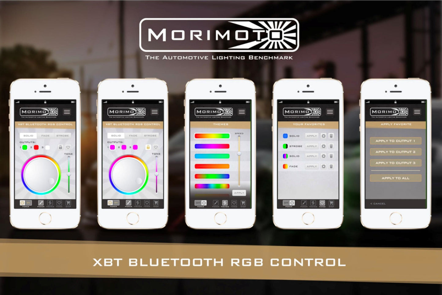 Morimoto XRL25 Rock Light Kit – RGB LED – 6 Pack
