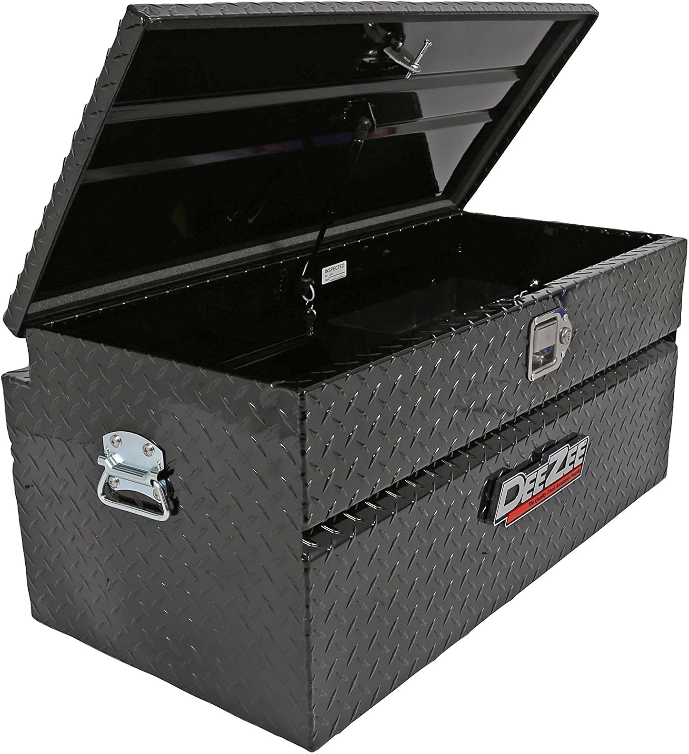 Dee Zee Red Label 37" Chest Tool Box – Black Aluminum SKU: DEE-8537B