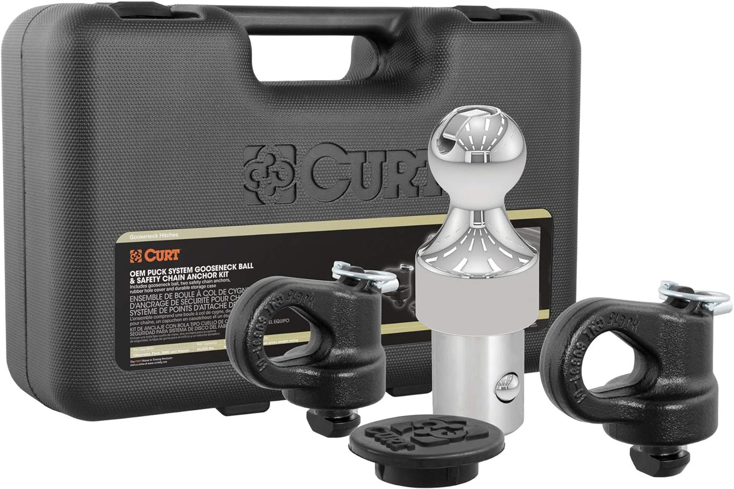 CURT 60639 2-5/16" Gooseneck Hitch Kit – Fits Chevy, Ford, GMC, Nissan Titan XD
