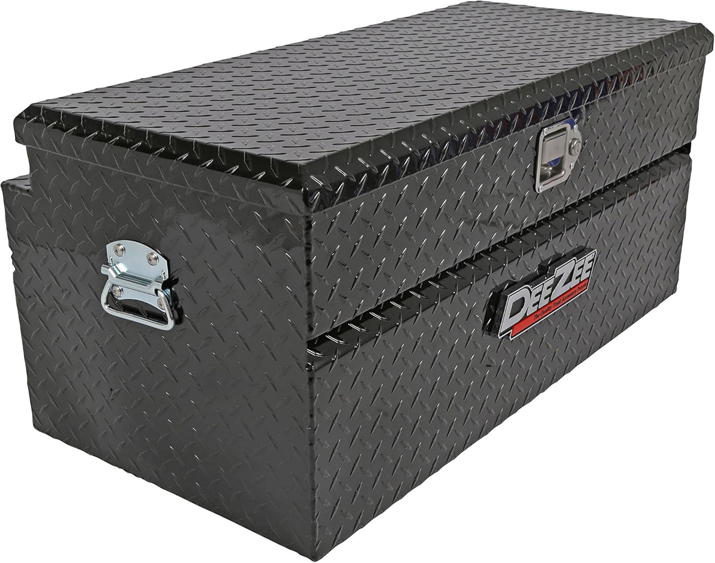 Dee Zee Red Label 37" Chest Tool Box – Black Aluminum SKU: DEE-8537B