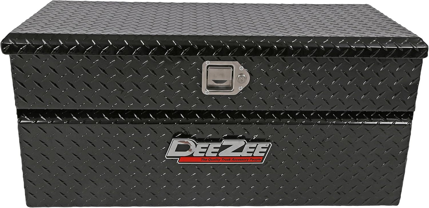 Dee Zee Red Label 37" Chest Tool Box – Black Aluminum SKU: DEE-8537B