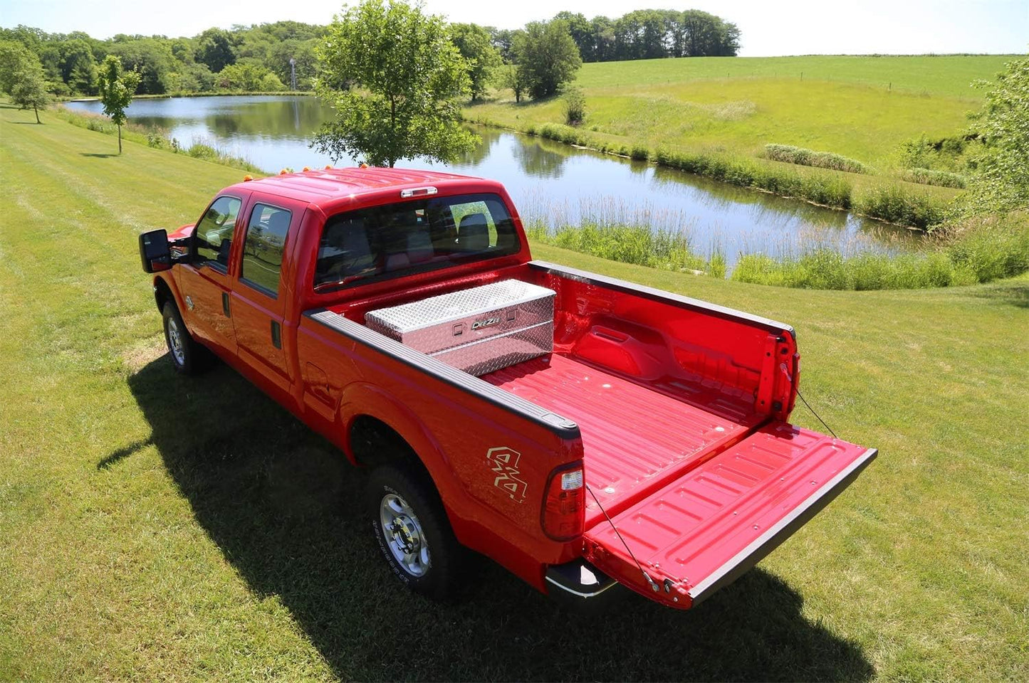 Dee Zee Red Label 46" Chest Tool Box – Brite Aluminum SKU: DEE-8546