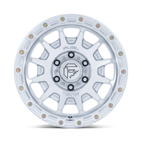 REVOLT 20X9 Fuel Wheel – High Gloss Silver Machined | 6x135 Bolt Pattern +1 Offset