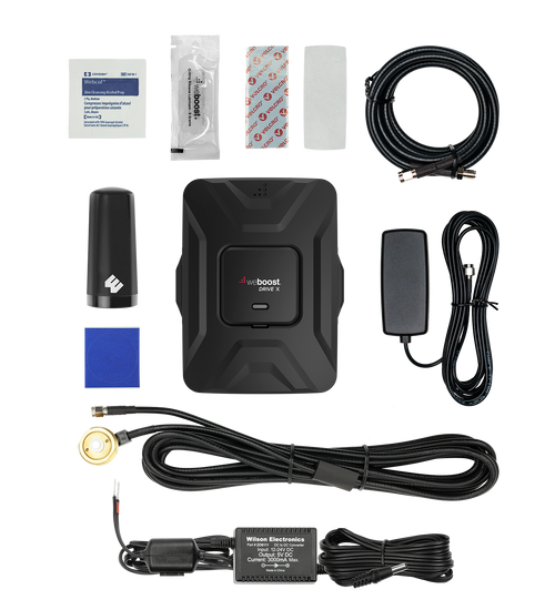 weBoost Drive X Fleet Cell Phone Signal Booster Kit – 653021