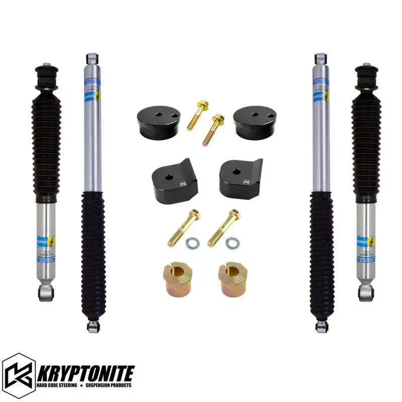 Kryptonite Stage 1 Leveling Kit w/ Bilstein 5100 Shocks | 2005–2016 Ford F-250/F-350 Super Duty 4WD