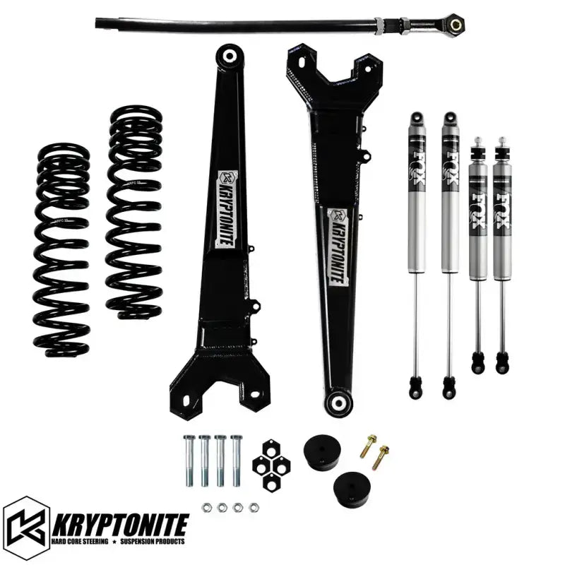 Kryptonite Stage 3 Leveling Kit w/ Fox 2.0 Shocks | 2005–2016 Ford F-250/F-350 Super Duty 4WD