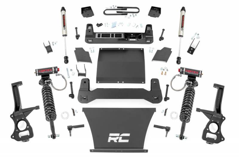 Rough Country 6-Inch Lift Kit w/ Vertex Coilovers & V2 Shocks | Chevy Silverado 1500 (2022–2024)