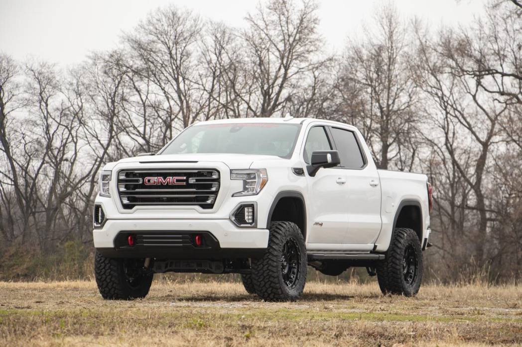 Rough Country 4-Inch Lift Kit w/ Vertex Coilovers & Shocks | Silverado & Sierra 1500 AT4 / Trail Boss (2019–2025)