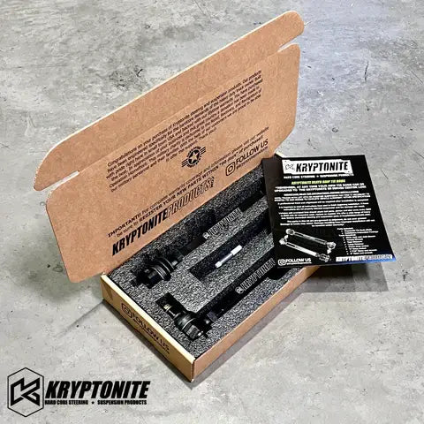 KRTR10 | Kryptonite Death Grip Tie Rods (2001-2010 Silverado, Sierra 2500 HD, 3500 HD)