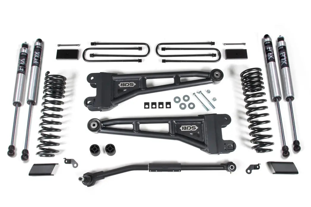 BDS Suspension 3 Inch Lift Kit With Radius Arm For Ford F-250/F-350 Super Duty 4WD | 2023-2025 | Fox 2.0 Performance Series Shocks