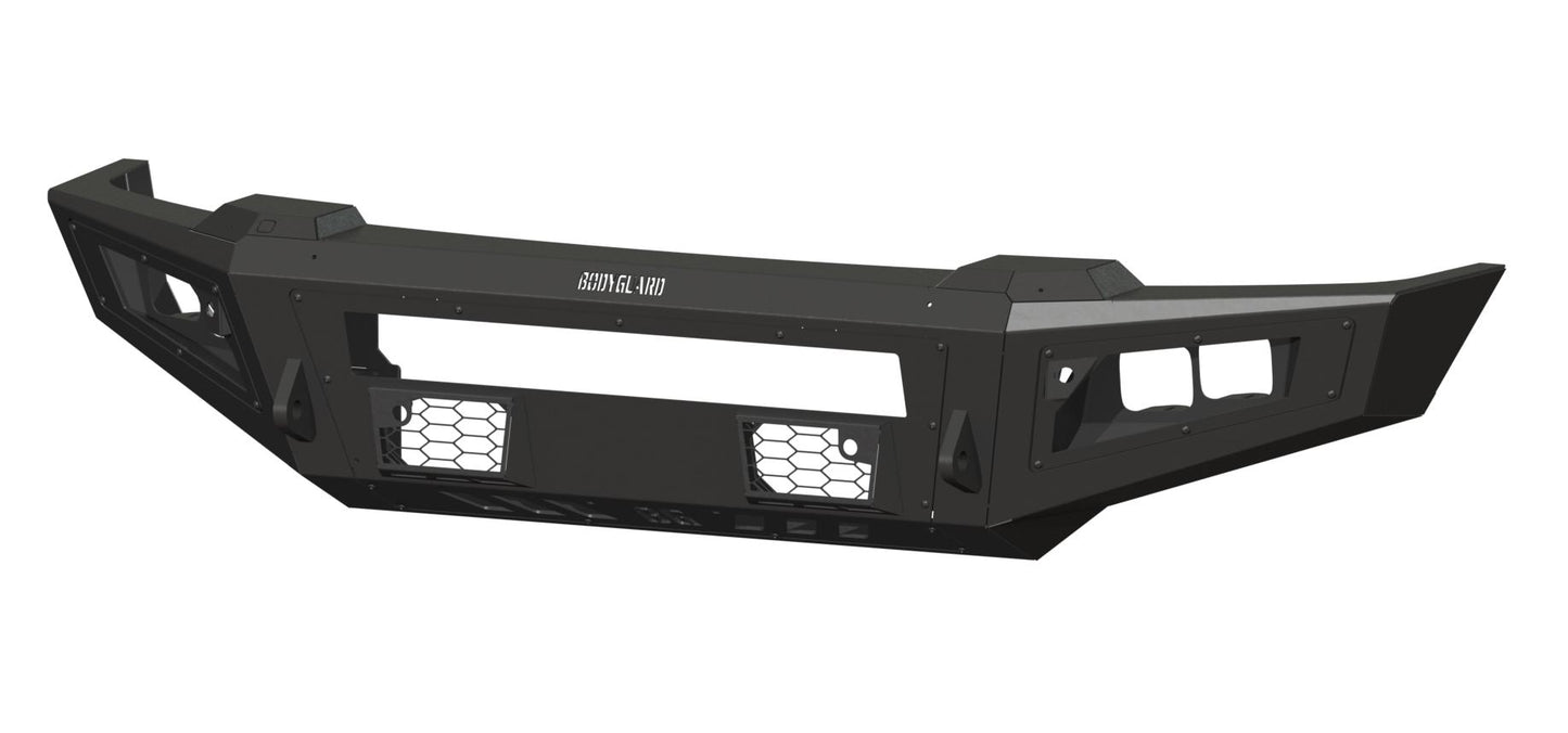 A2L Front Base (2023-2025 Ford F250/F350) , ACC compatible, Sensor cutouts, Single light bar cutout, Texture black powder coat
