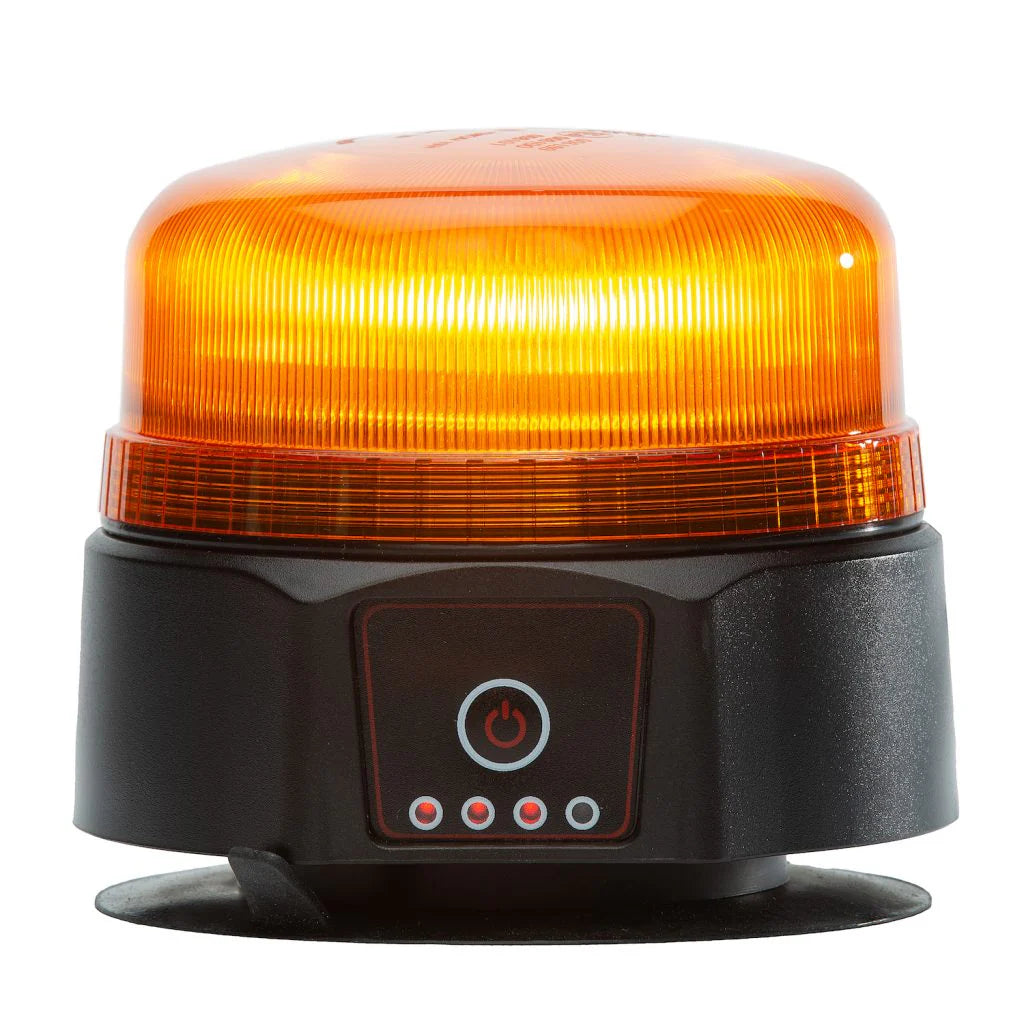 Rechargeable Wireless Amber Safety Beacon – 3.75″ x 4.72″ BRT-S2MM36AR