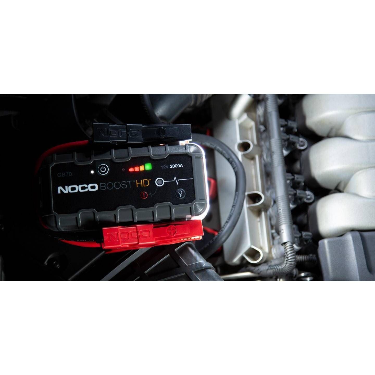NOCO Boost HD GB70 2000-Amp Portable Lithium Jump Starter | For 12V Batteries