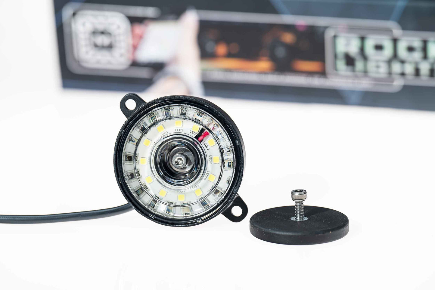 Morimoto XRL10 Rock Light Kit – White LED – 6 Pack