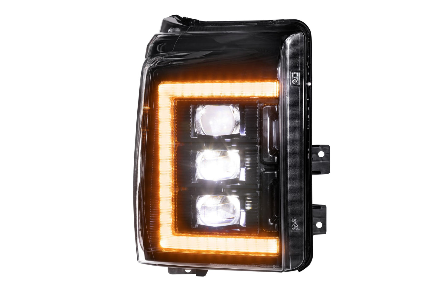 Morimoto XB LED Headlights – Ford Super Duty (2011–2016) | Amber DRL | Set
