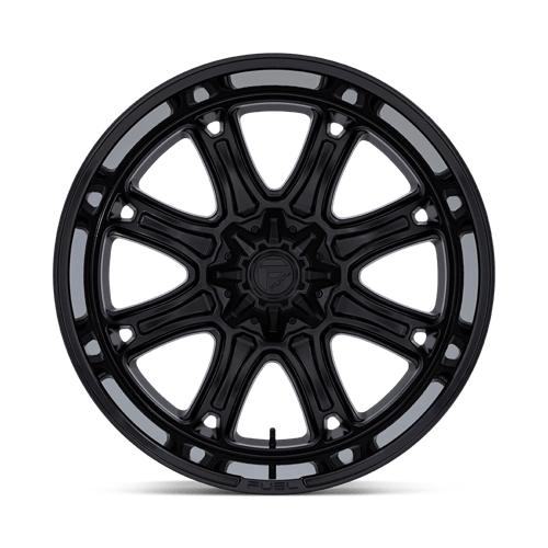 Fuel DARKSTAR 22x9 8x180 +1 Offset | Matte Black & Gloss Black