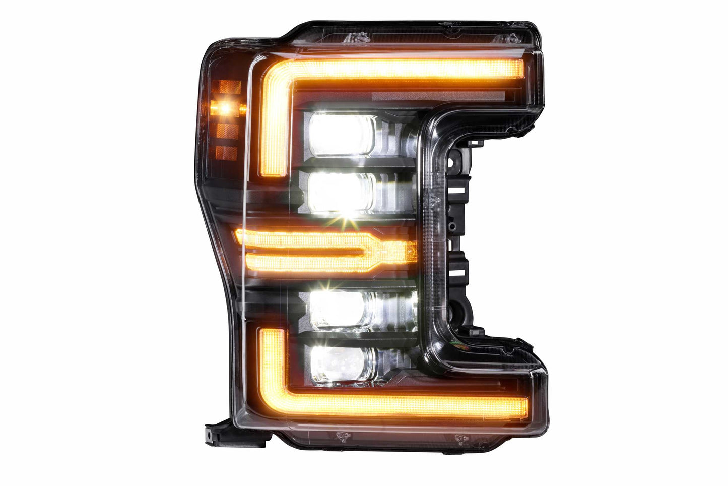 Morimoto XB LED Headlights – Ford Super Duty (2017–2019) | Amber DRL | Set