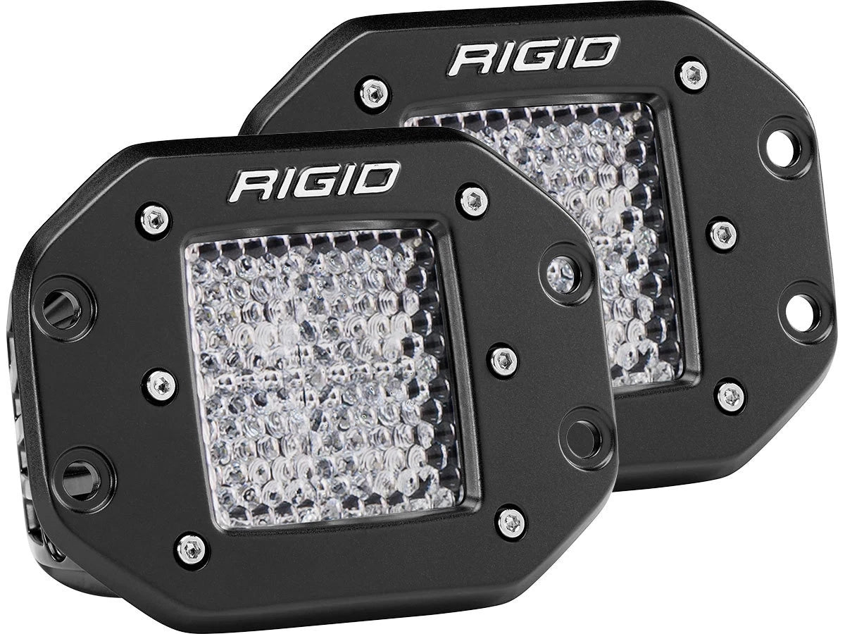 RIGID D-Series PRO Dually 60° LED Lights – Set of 2 – RIG-212513