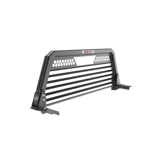 Weather Guard Louvered Headache Rack – Matte Black | Universal | 11904-52-01