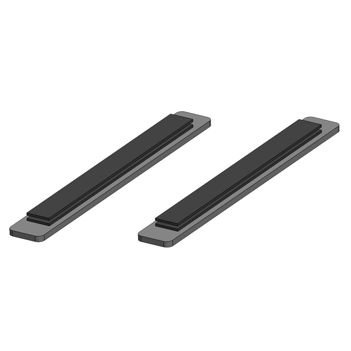 Weather Guard Leveling Spacer Kit – 11923-52-01 | 2 pack 0.75" Aluminum Spacer with Snap Fasteners