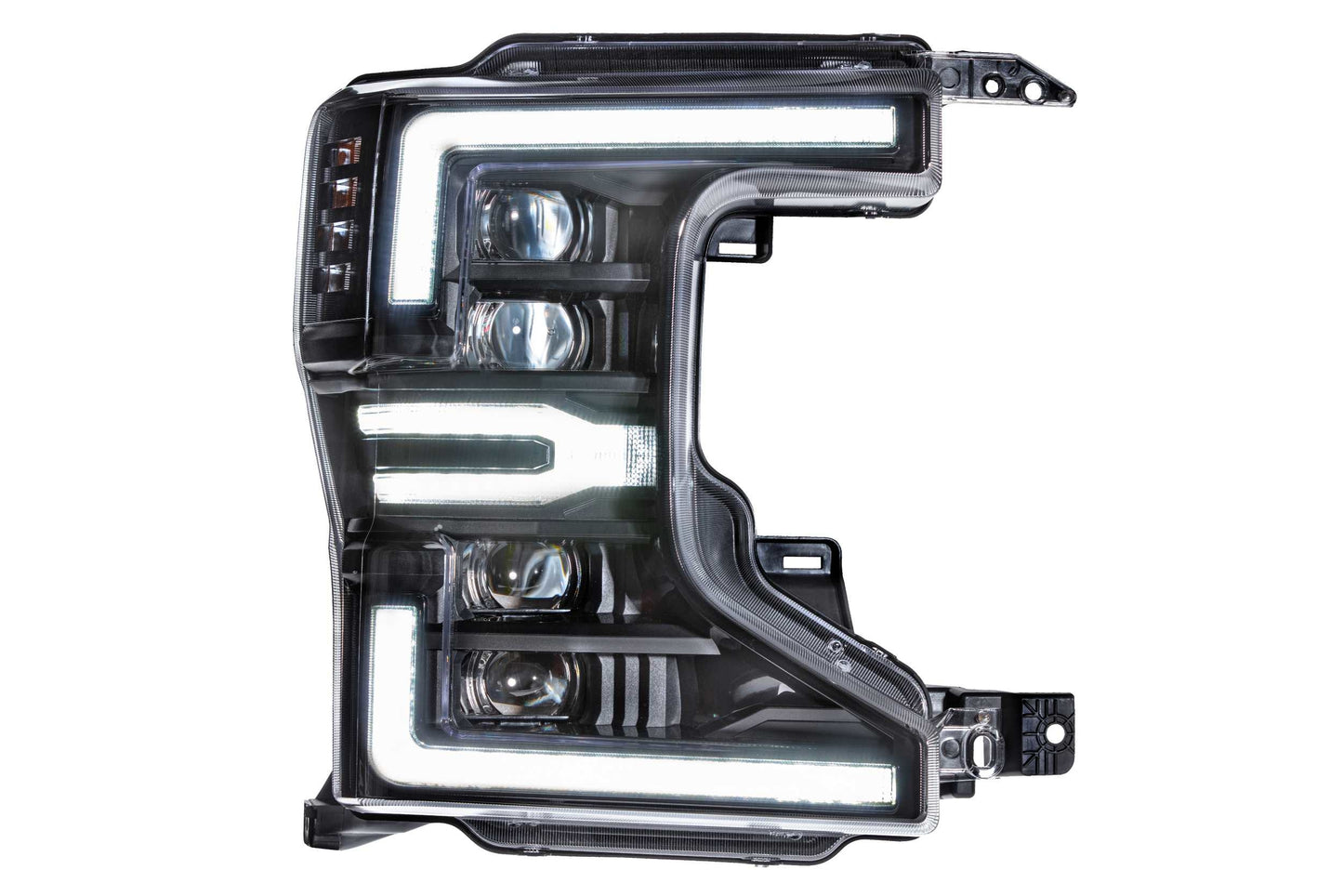 Morimoto XB LED Headlights – Ford Super Duty (2020–2022) | White DRL | Set