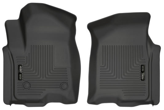 Husky Liners WeatherBeater Front Floor Liners – Black | Fits 2019–2024 RAM 2500/3500 Crew & Mega Cab