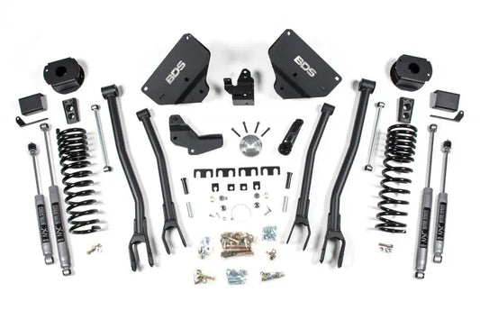 BDS 4" Lift Kit – Ram 2500 Diesel (2014–2018) with Rear Coil Springs